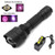 IR Illuminator Flashlight 850nm, Infrared Light Night Vision Zoomable IR Tactical Flashlights Torch for Hunting(Battery and Charge included)