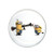 Animewild Despicable Me Minions Peace Bazooka 1.25 Inch Button