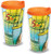 Tervis 1089315 Margaritaville - Adirondack Chair Insulated Tumbler with Wrap and Orange Lid 2 Pack - Boxed 16oz Clear