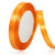Solid Color Orange Satin Ribbon, 3/8 Inches x 25 Yards Fabric Satin Ribbon for Gift Wrapping, Crafts, Hair Bows Making, Wreath, Wedding Party Decoration and Other Sewing Projects