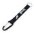 Aminco NFL Philadelphia Eagles Carabiner Lanyard Keychain, Black