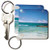 3dRose Lovely Clear Ocean Key Chains, Set of 2 -kc-22276-1-
