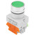 Green Push Button Momentary Switch, 2mm Mount LAY37-11BN Auto Reset Flat Head Green Push Button Momentary Switch 2