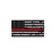 Tattered Thin Red Line Subdued American Flag Vinyl Firefighter EMT - Sticker Graphic - Auto, Wall, Laptop, Cell, Truck Sticker for Windows, Cars, Trucks