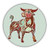 Taurus Zodiac Sign Ornament Sticker Decal Design - Sticker Graphic - Auto, Wall, Laptop, Cell, Truck Sticker for Windows, Cars, Trucks