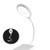 TXY USB Desk Lamp LED Table Lamp Portable Light Study Reading Book Lights for Computer PC Laptop Ring Eye Care Led Light -White-