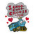 I Choo Choo Choose You, Valentines Day Sticker Graphic - Die Cut Sticker, High Resolution Top Grade Vinyl