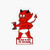 Milwaukee Devil Sticker - Sticker Graphic - Die Cut Sticker High Resolution Top Grade Vinyl