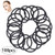 100 Pcs Hair Ties Rubber Band Thick Curly Hair Rings No Crease No-Slip Soft Hair Elastics Band Seamless Ponytail Holder Scrunchie Hair Tools