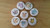 Pokemon Collectible 1" inch Buttons - Eeveelution Eevee, Jolteon, Flareon, Vaporeon, Leafeon, Glaceon, Umbreon, Espeon Evolution Set - Custom Made - Pin Back - Gift Party Favor