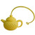Unionm Tea Infuser, Creative Tea Teapot Tea Tilter Tea Leak Silicone Tea Maker Strainer Silicone Tea Bag Leaf Filter Diffuser Drain Filter Tea -Yellow-