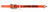 Multiprens 3826-40 Orange Super Edge Ratchet Strap 2" x40' with #618 J Hook-40ft