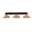 Banjo Standard Wooden Bridge Banjos Accessories -4 Strings, Maple Ebony-