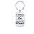You Are the World Keychain Daddy Dad Father Gifts from Daughter Son Dad Birthday Keychain Fathers Day for Men