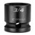 Capri Tools 3/4 in. Stubby Impact Socket, 1/2 in. Drive, 6-Point, SAE