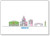 Italy, Venice City Cityscape Line Travel Flat City Landmark, Fridge Magnet