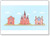Church Flat Icons 80 Fridge Magnet