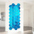 Gocheaper Decor Wall Stickers,12Pcs/Set 3D Mirror Removable Wall Decal Hexagon Vinyl Decal DIY Art Decor -C 80x70x40mm-