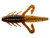 Gene Larew Biffle Bug Junior Brown Copper Orange Copper 3 1/2"