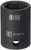 Capri Tools 9/16-Inch Shallow Impact Socket, 3/8-Inch Drive, 6-Point, SAE