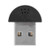 Wendry Portable Mini USB 2.0 Microphone, USB Mini Studio Speech Microphone Recording Audio MIC Adapter for Computer PC-Black-