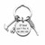 Father's Day Birthday Keychain from Son Daughter - Christmas Birthday Valentines Day Gifts for Dad Papa Daddy, If dad can't fix it, no one can