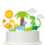 22 Pcs Dinosaurs Cake Decorations Dinosaurs Cupcake Toppers for Kids Birthday Baby Shower Party Decorations Supplies for Dinosaurs Theme Birthday Party