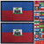 JBCD 2 Pack Haiti Flag Patches Haitian Flags Tactical Patch Pride Flag Patch for Clothes Hat Patch Team Military Patch