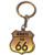 Arizona Keychain -Bronze- - Southwest Gift Idea - Arizona Souvenir Gift - Metal Keychain - Native American Design -Route 66-