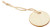 Hampton Art Veneer Tags 1.5" with String 12/Pkg-Round, Beige