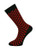 Mysocks Unisex Ankle Socks Checkered Red