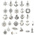 Nautical Charm Collection 50PCS Nautical Anchor Rudder Helm Compass Charms, Mixed Ship Anchor Wheel Pendants Beads Charms for DIY Necklace Bracelet Jewelry Making Accessories -CFM066- Nautical Charm Collection 50PCS Nautical Anchor Rudder Helm Compass Charms, Mixed Ship Anchor Wheel Pendants Beads Charms for DIY Necklace Bracelet Jewelry Making Accessories -CFM066-