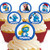 Cakeshop 12 x PRE-CUT Smurfs Edible Cake Toppers