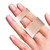 Reppkyh Finger Wrap Tape, 9 Pcs Finger Tapes for Broken, Sprained, Fractured Finger, Finger Straps for Jammed, Swollen, Dislocated Joint