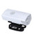 F Fityle Bicycle Headlight USB Rechargeable LED Bike Front Light High Bright Mountain Road Safety Cycling Flashlight with 3 Modes Waterproof Bike Light - White