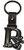 Authentic Disney Mickey Mouse Letter P Pewter Keychain -Key Ring- plus Free Disney Stickers