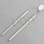 DDP Dental Student Basic Examination Kit Set Periodontal Probe with Mirror Handle