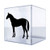 DT Stickers Decals Decal Elegant Horse Figure 3 X 2,6