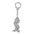 Disney Grumpy Pewter Keyring,Silver