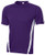 Sport-Tek Men's Colorblock PosiCharge Competitor Tee M Purple/White