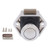 HOHOHANARO Diameter 20mm Camper Car Push Lock RV Caravan Boat Drawer Latch Button Locks for Furniture Hardware- Chrome