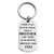 Brother Keychain Gift There is No Better Friend Than a Brother and There is No Better Brother Than You Keychain Brother Gifts from Sister Brother Christmas Birthday Gifts for Brother