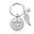 To My Daughter Keychain from Dad Mom Never Forget That I Love You Birthday Graduation Inspirational Wedding Gift -Mom- To My Daughter Keychain from Dad Mom Never Forget That I Love You Birthday Graduation Inspirational Wedding Gift -Mom-