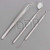 DDP 3 PCS Basic Dental Set Mirror Explorer Probe Cotton College Pliers,PR-0037