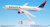 Flight Miniatures Delta Shuttle Airlines Boeing 737-800 1:200 Scale REG#N395DN Display Model with Stand