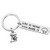 Ciyumu Baker Gift Baking Keychain Gifts for Baker Life is What You Bake It Baking Gift Culinary Student Gifts Culinary School Graduation Gift Bake Lover Keychain Gift Pastry Chef Gifts for Women Keychain, Silver, Small