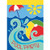 Pool Party Beach Ball Waves Of Blue 30 x 44 Rectangular Large House Flag