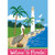 Welcome To Florida Lighthouse Ocean Blue 30 x 44 Rectangular Large House Flag