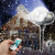 Elite Choices Snowfall Projector LED Light with Remote, IP65 Waterproof Christmas Snowflake Rotating Landscape Decorative Lighting for Patio,Garden,Halloween,Christmas,Holiday,Wedding,Party