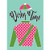 Derby Time Silks Polka Dot Pink Mint 30 x 44 Rectangular Large House Flag